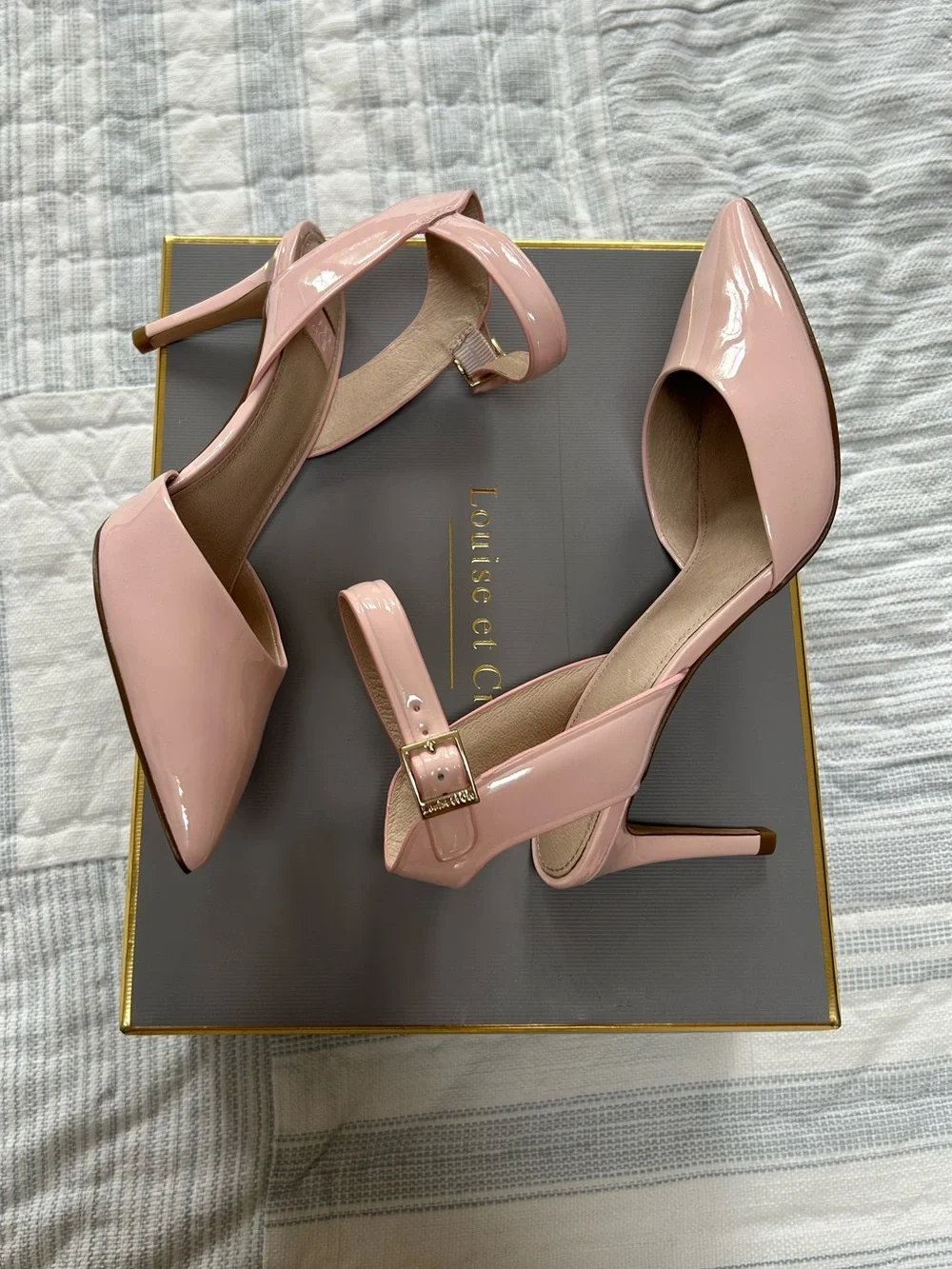 Louise et Cie Pink Kitten Heel